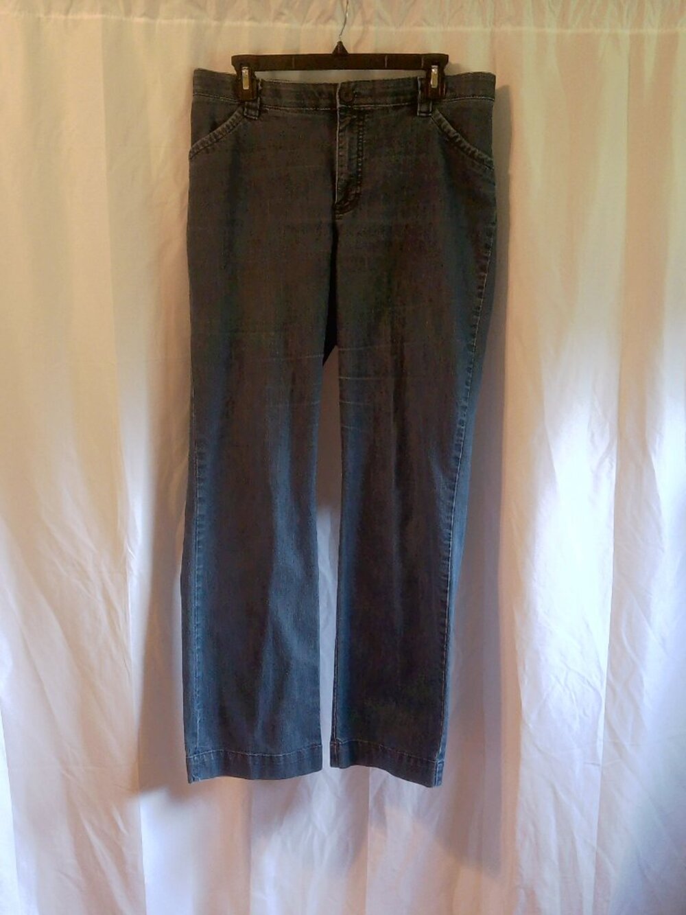 Lee Comfort Waistband Mid-Rise Straight Leg Jeans - Size 12 Medium